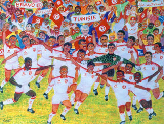 Équipe nationale de Tunisie, oeuvre de Hanafi