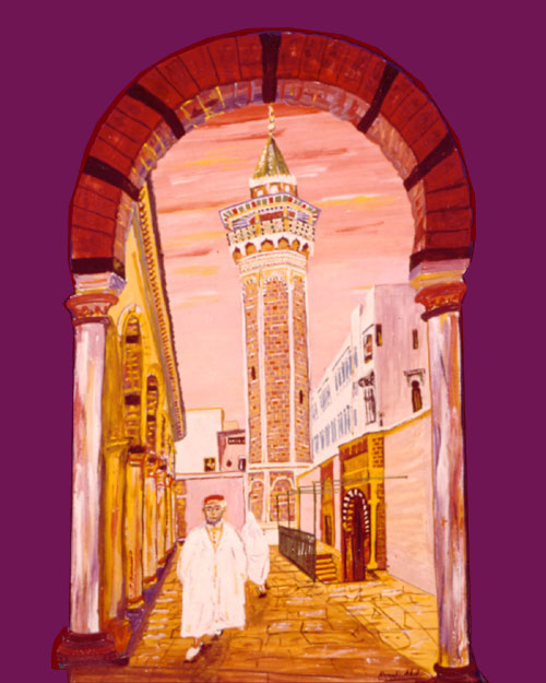 Mosque Hammouda Pacha, Tunis