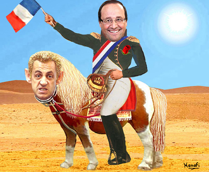 Franois Hollande et Nicolas Sarkozy
