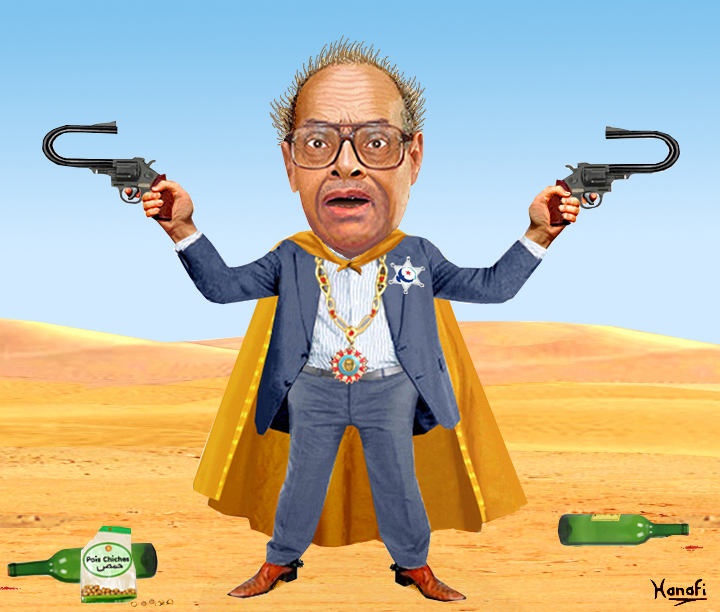 Moncef  Marzouki, menace les contestataires