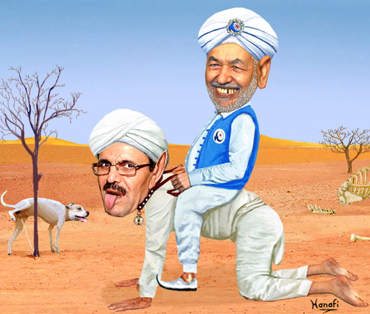 Ali Larayedh et Rached Ghannouchi